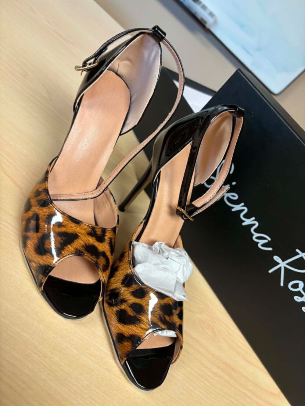 Lucy Leopard Print Pumps